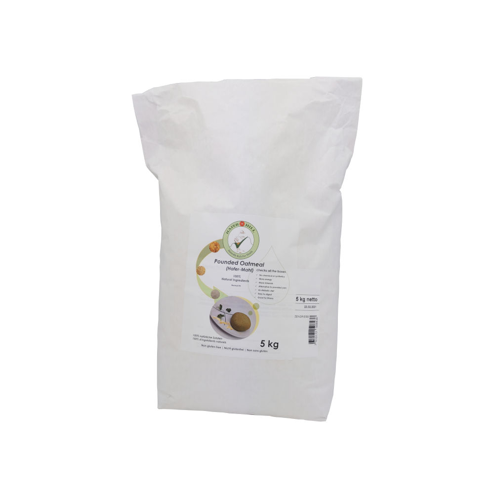 25 kg Pounded Oatmeal